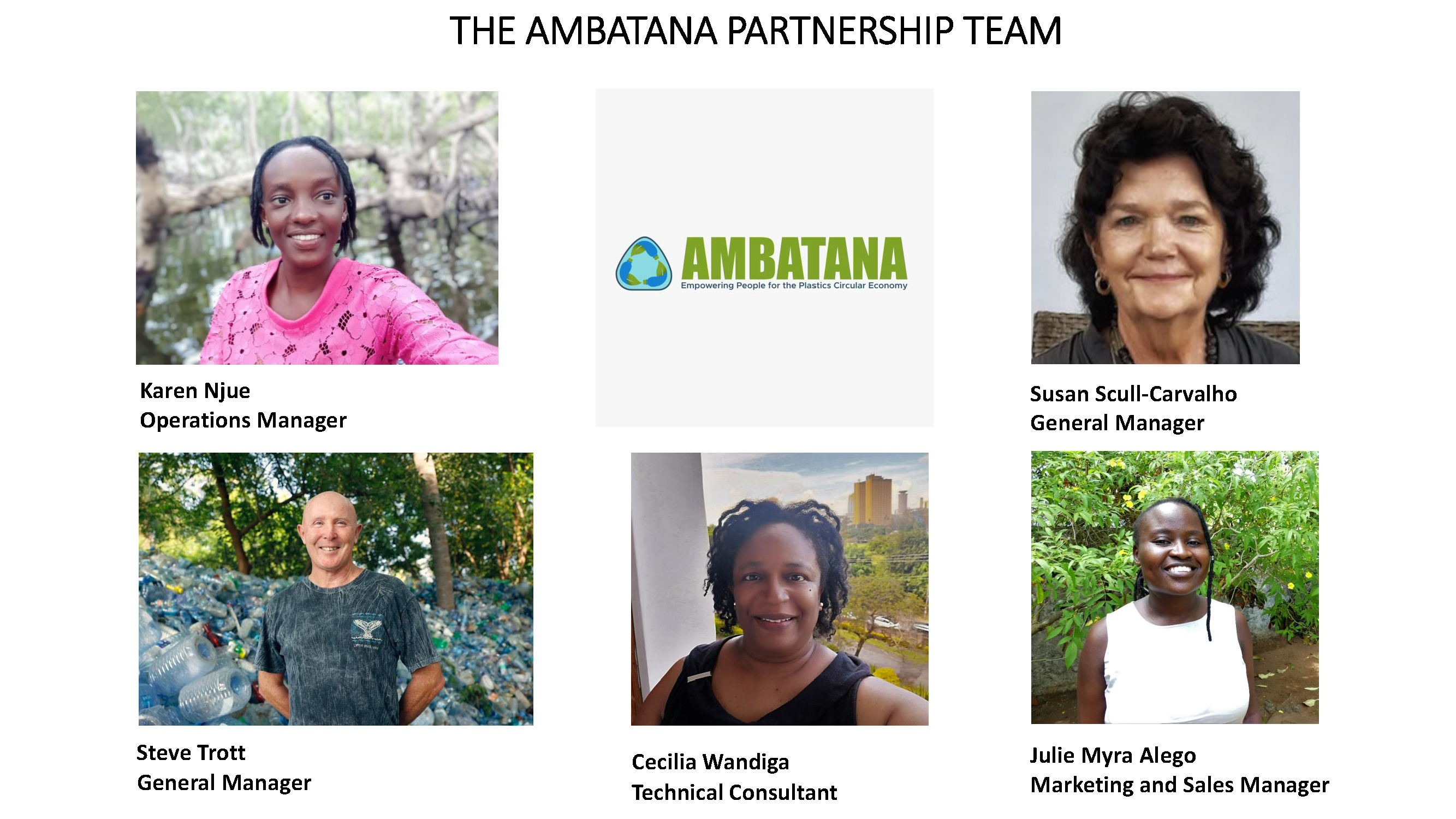 The Ambatana Partnership Team | L'équipe partenariat Ambatana
